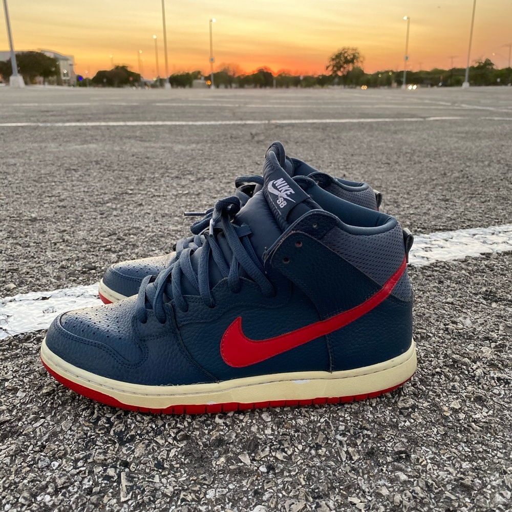 Nike dunk sb squadron blue Sz 9.5
